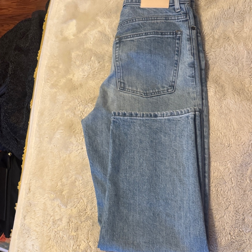Everlane Light Blue Button-Fly Jeans - Picture 8 of 10